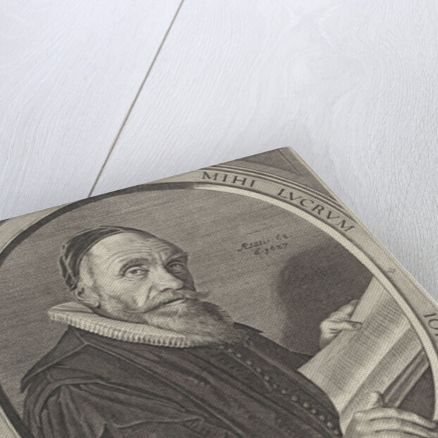 Portrait of John Acronius by Pieter de Molijn