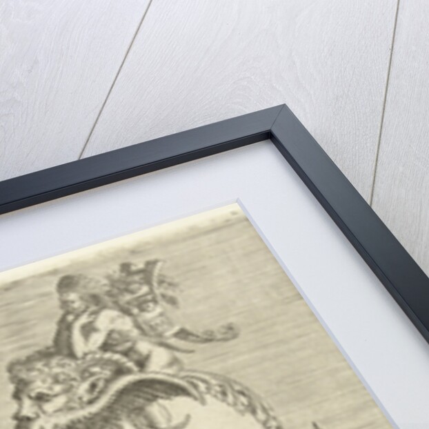 Nautilus Goblet, resting on the back of a satyr by Hieronymus Cock