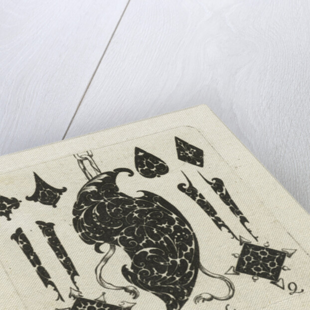 S-shaped shield between ten ornaments by Guillaume de la Quewellerie