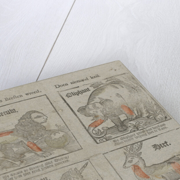 Dees beesten wreed, doen niemand leed by Anonymous