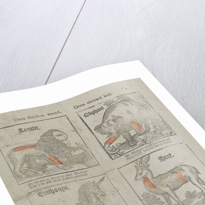 Dees beesten wreed, doen niemand leed by Anonymous