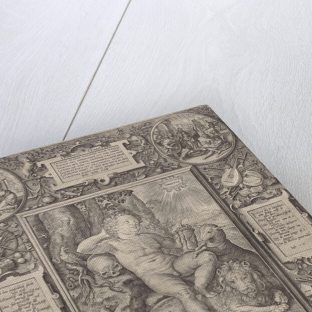 Allegorie on the complexity of the human by Godefried van Haecht