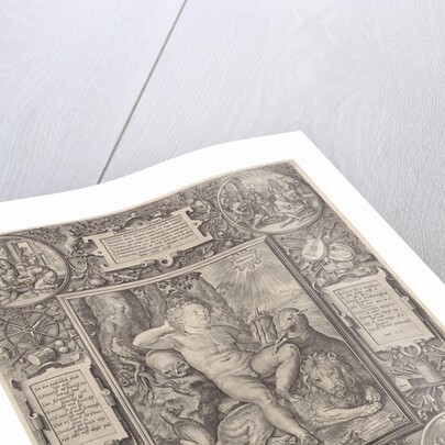 Allegorie on the complexity of the human by Godefried van Haecht