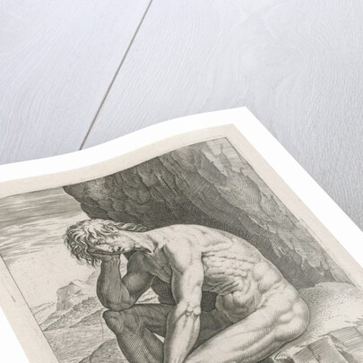 River God Tamesis by Philips Galle