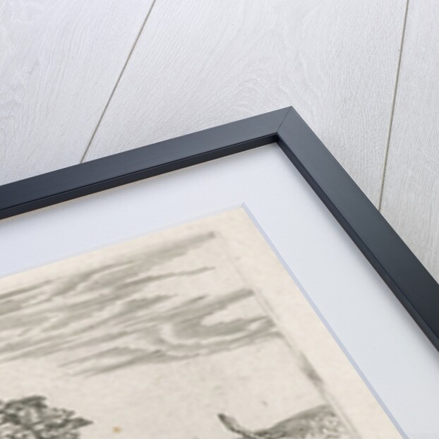 River god Rhenus by Philips Galle