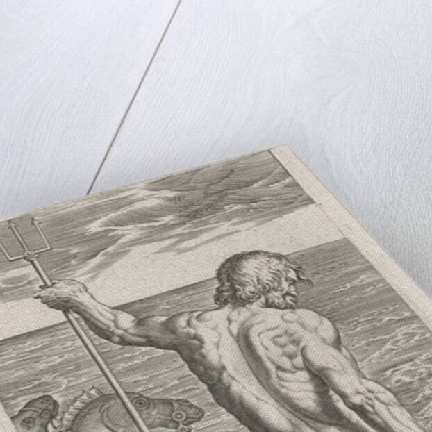 Sea God Neptune by Philips Galle