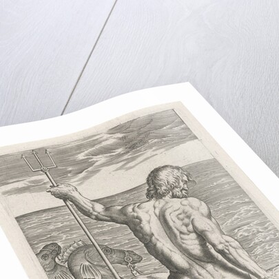 Sea God Neptune by Philips Galle