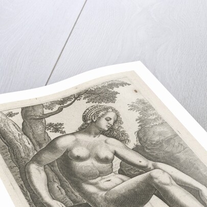 Water Nymph Mareotis by Philips Galle