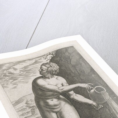 Water Nymph Hippoccrene by Philips Galle