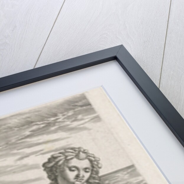 Sea goddess Amphitrite by Philips Galle