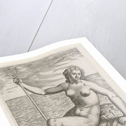 Sea goddess Amphitrite by Philips Galle