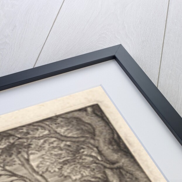 Christ child sleeps in the crib by Hieronymus Wierix