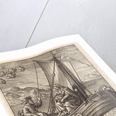 Flight to Egypt by boat by Piermans