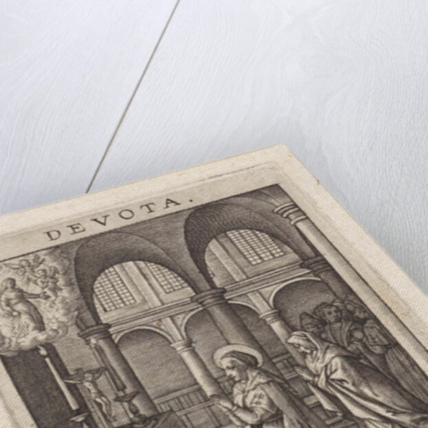 Virtue of devotees by Hieronymus Wierix