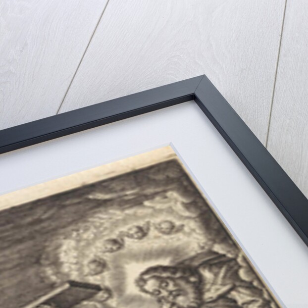 Christ in the wine press by Hieronymus Wierix