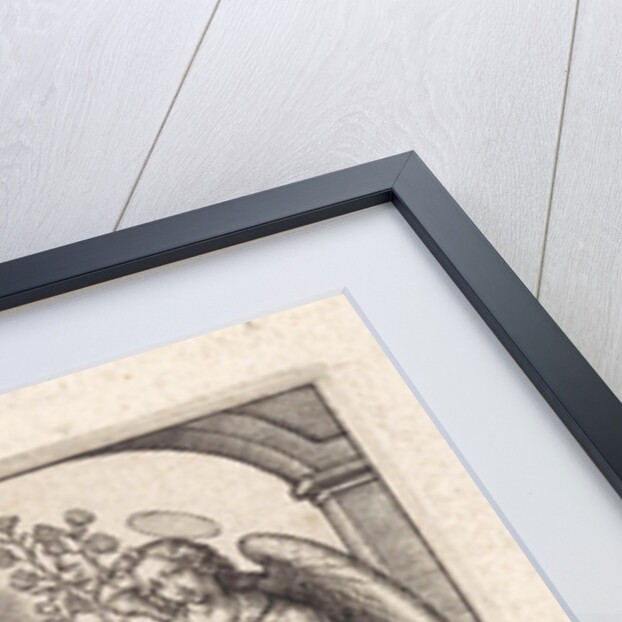 H. Lidwina of Schiedam by Hieronymus Wierix