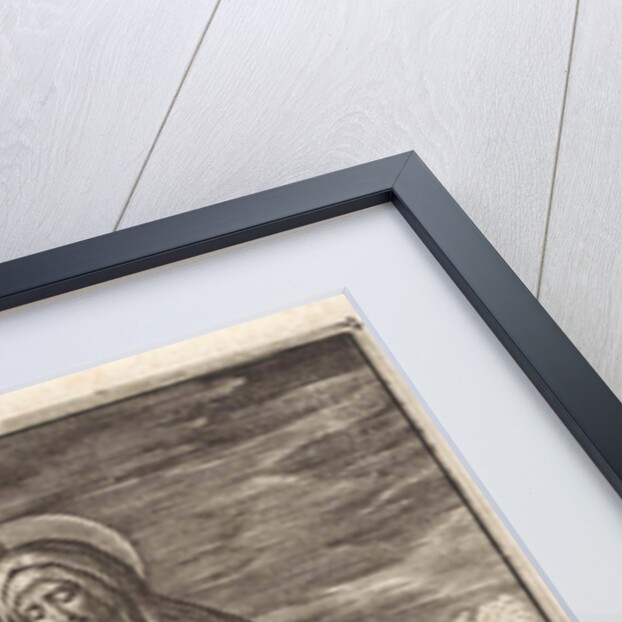 Mary as Mater Dolorosa by Hieronymus Wierix