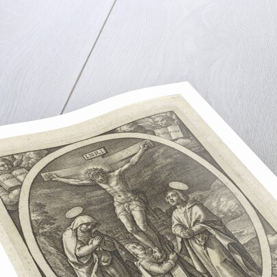 Crucifixion of Christ by Hieronymus Wierix