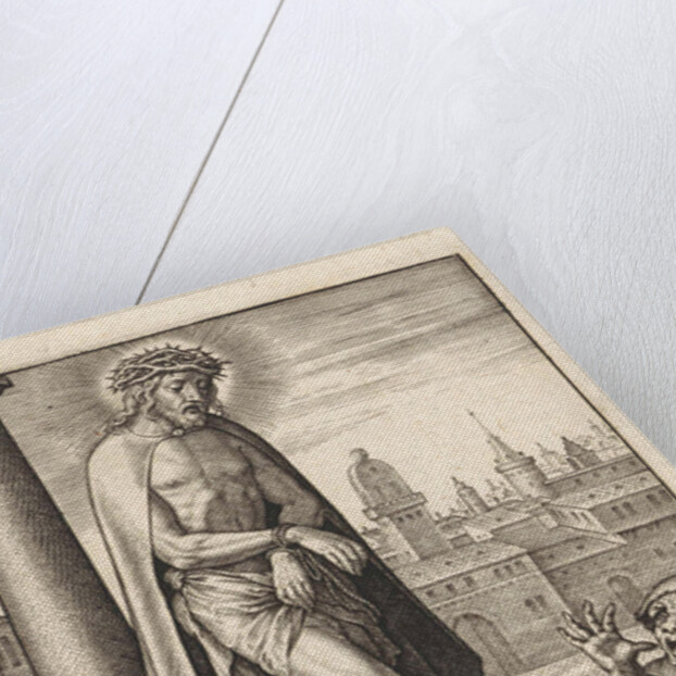 Mocking of Christ by Hieronymus Wierix