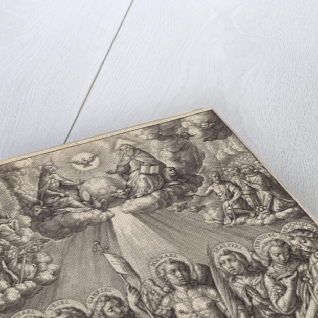 Seven Archangels by Hieronymus Wierix