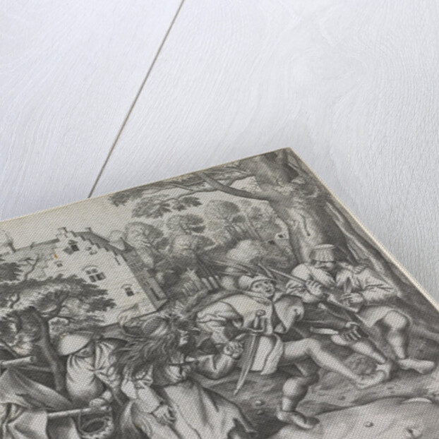 Dirty bride or wedding of Mopsus and Nisa by Hieronymus Cock