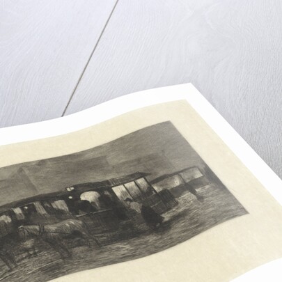 Square at night by Willem Steelink II