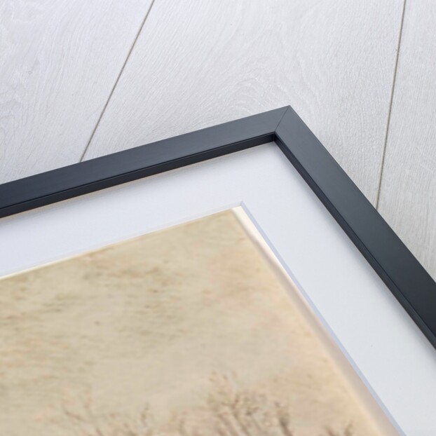 Skaters and a sledge at a farm by Hendrik Spilman