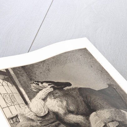 Old man at the window by Rembrandt Harmensz. van Rijn