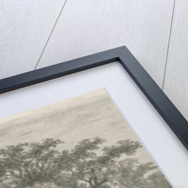 Man and woman at a trickle by Hermanus Jan Hendrik van Rijkelijkhuysen