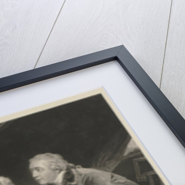 The Baring family father and two sons? at a table with merchants' books by Thomas Lawrence