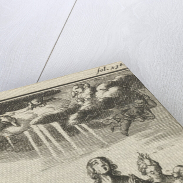 Figures in prayer by Barent Bos