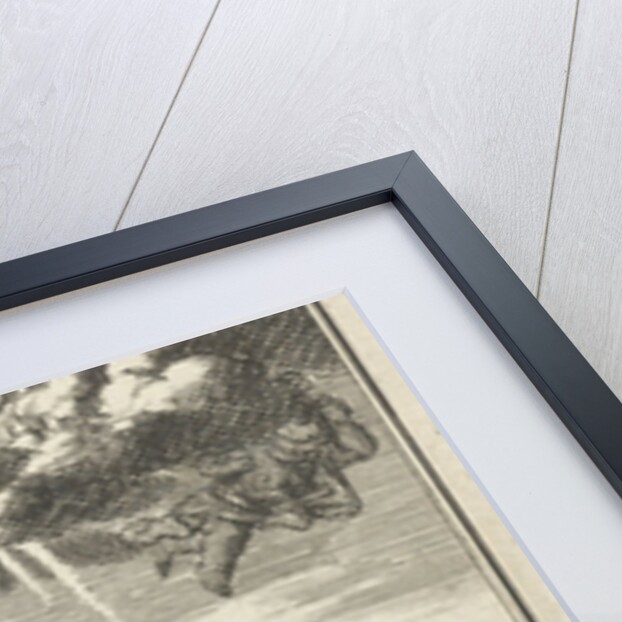 Figures in prayer by Barent Bos