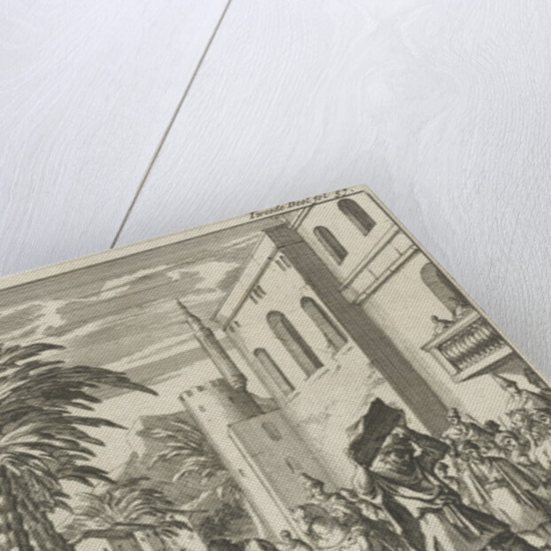 Two women are stoned by Jan Claesz ten Hoorn