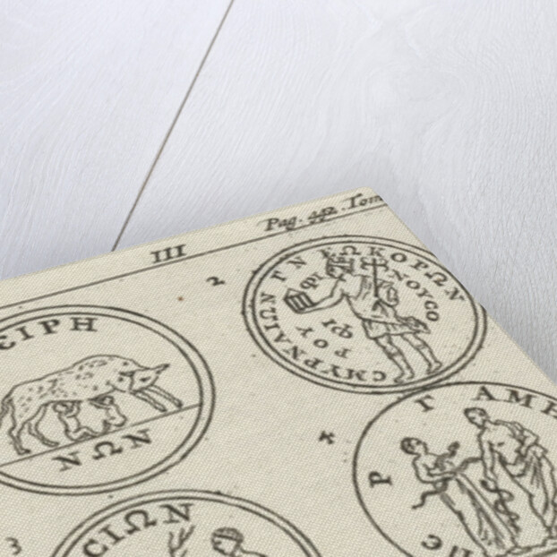 Eight medals, III by Hendrick and Dirk Boom Jan Luyken