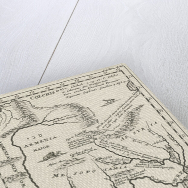 Map of Ceylon by Jordaan Luchtmans