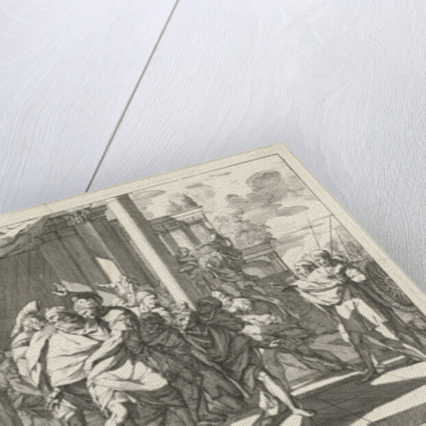 Servian Tullius, King of Rome, killed by Caspar Luyken