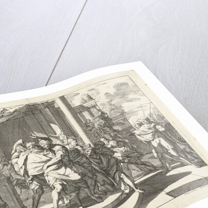 Servian Tullius, King of Rome, killed by Caspar Luyken