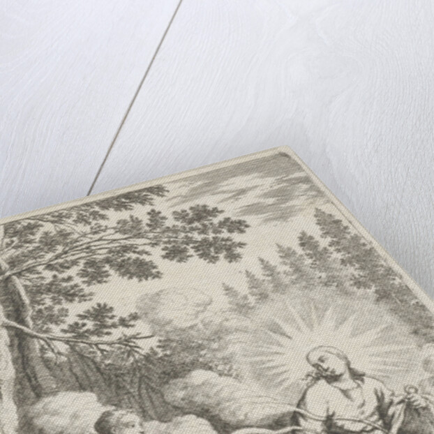 Christ and the personified soul by Jan Luyken