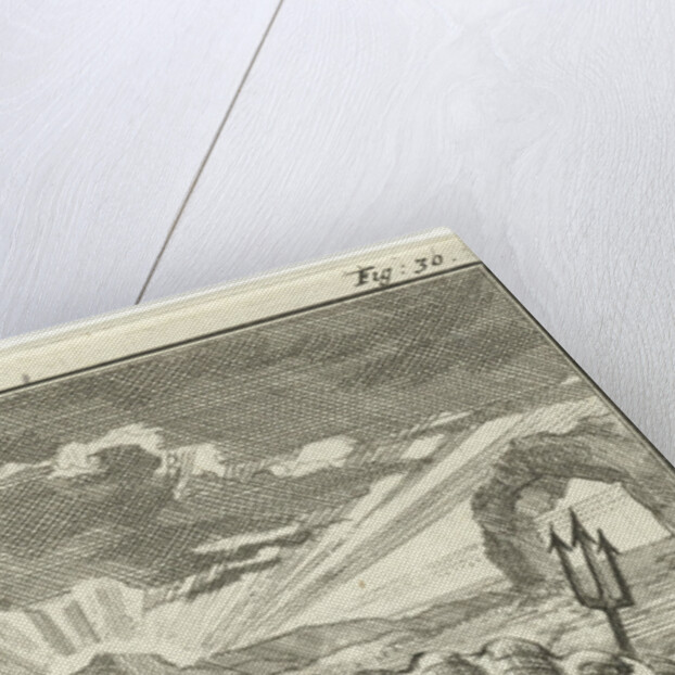 Neptune and Amphitrite on a shell pulled by seahorses by Barent Beeck