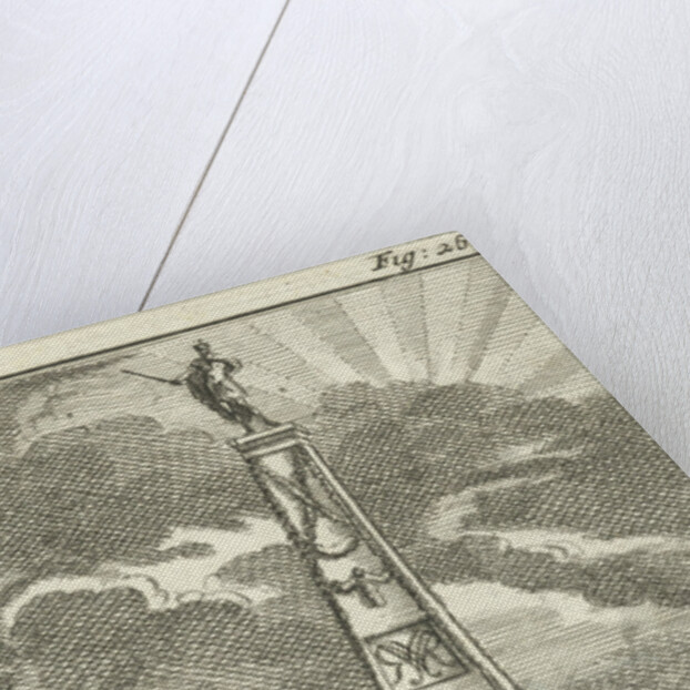 Obelisk with the statue of King William III by Barent Beeck