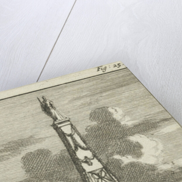 Obelisk with the statue of Mary II Stuart by Barent Beeck