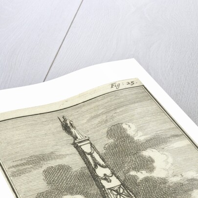 Obelisk with the statue of Mary II Stuart by Barent Beeck