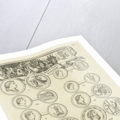 King Demetrius II Nicator taking away the sign of dignity from the imprisoned Alexander Theopater by Jan Luyken