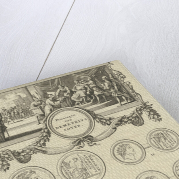 Demetrius I Soter is offered the crown of Judea by Wilhelmus Goeree I