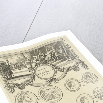 Demetrius I Soter is offered the crown of Judea by Wilhelmus Goeree I