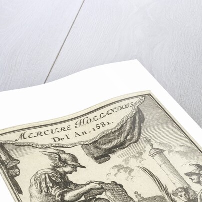 Mercury reads a document by Dirk Boom