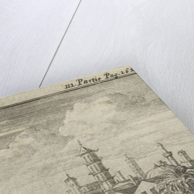 Oxen pulling carts laden with goods and people by Charles Angot