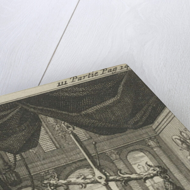 King of Delhi weighed on his birthday by Charles Angot