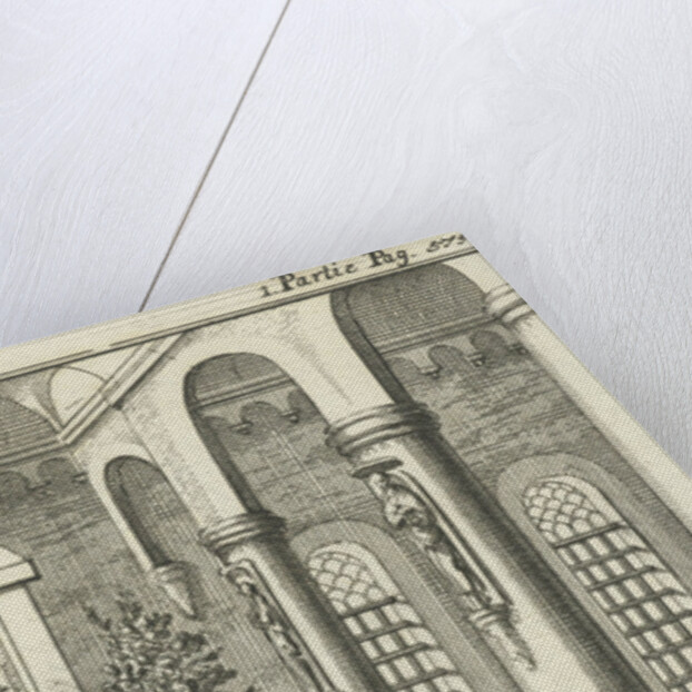 Foot Washing of travelers in a monastery in Jerusalem by Charles Angot