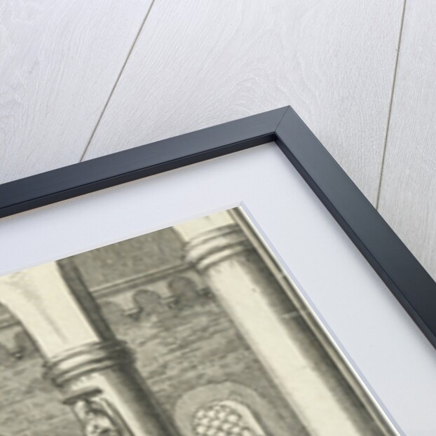 Foot Washing of travelers in a monastery in Jerusalem by Charles Angot